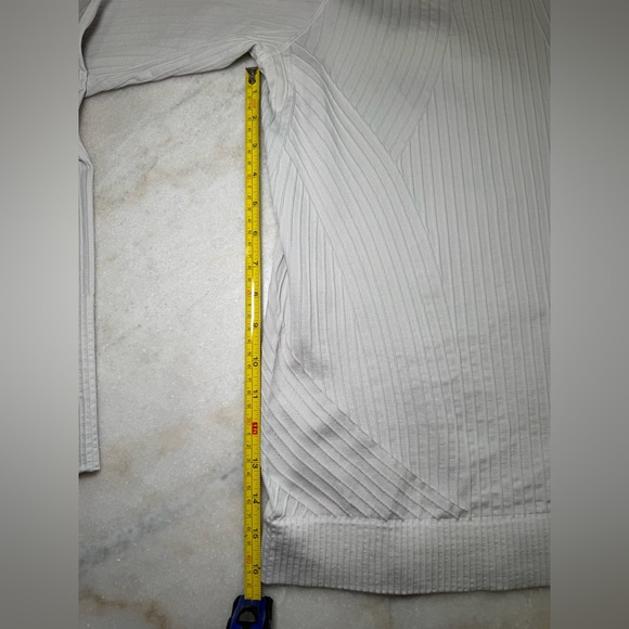 Lululemon White Ribbed Sweater - Picture 7 of 7